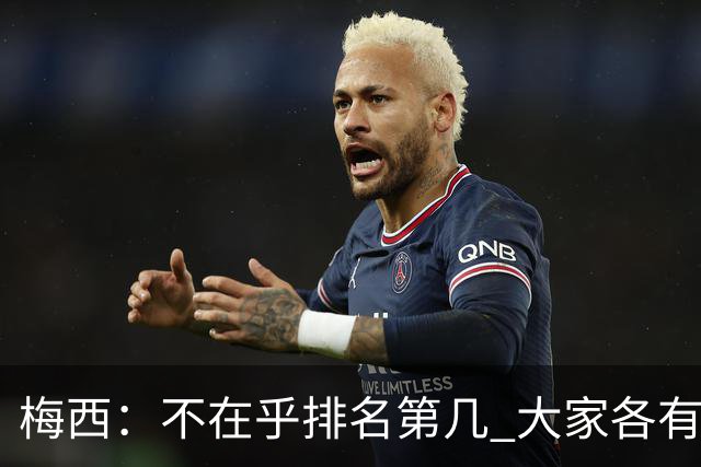 梅西：不在乎排名第几 大家各有所爱 能被称为最佳之一已不可思议